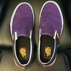 Vans 10 slip on like new
